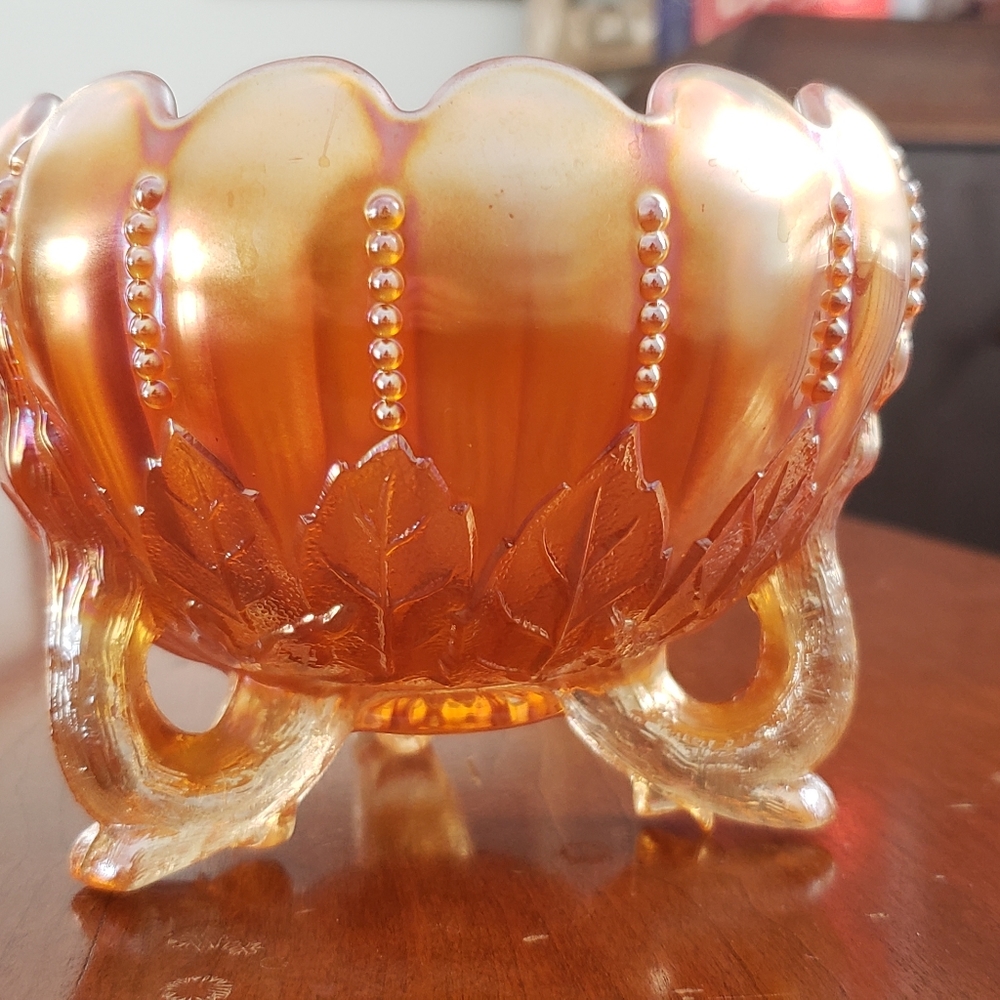 Northwood carnival glass bowl